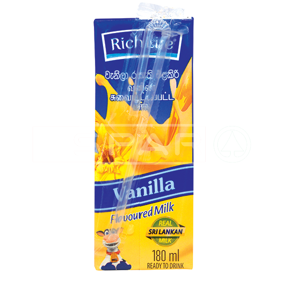 RICHLIFE UHT Milk Vanilla, 180ml - SPAR Sri Lanka