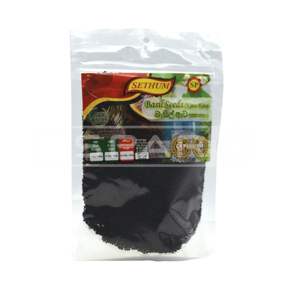 Sethum Basil Seeds (Kasa Kasa) 200G Groceries