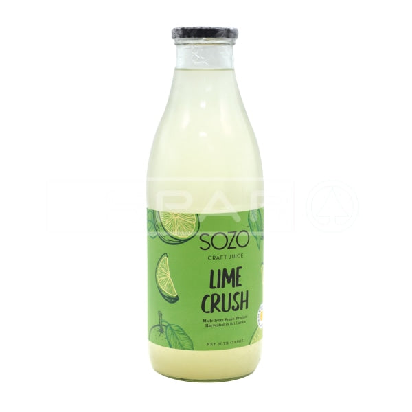 Sozo Lime Crush Craft Juice 1L Beverages