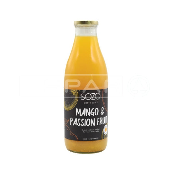 Sozo Mango & Passion Fruit Juice 1L Beverages