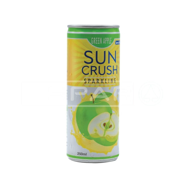 Sun Crush Sparkling Green Apple Drink 250Ml Beverages