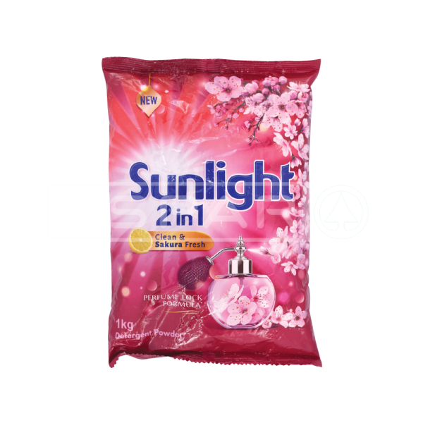 Sunlight Derergent Powder Sakura 1Kg Household Items