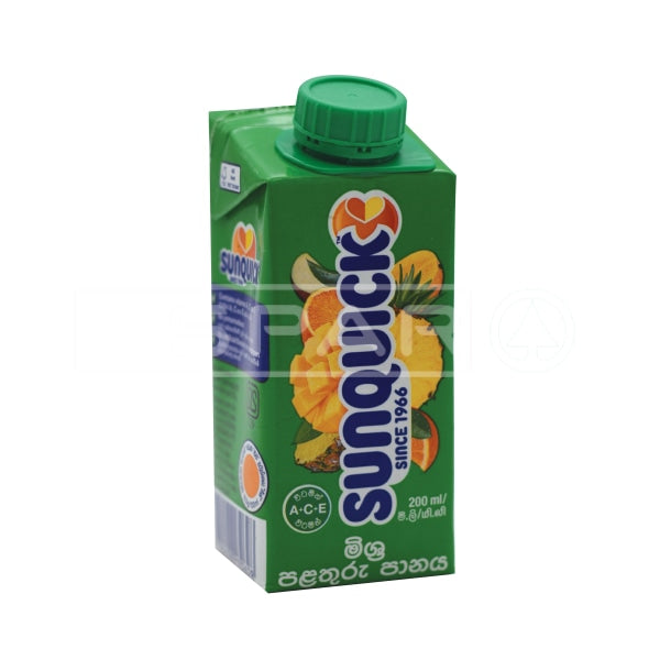 Sunquick Mixed Fruit Rtd 200Ml Beverages