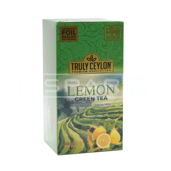 Truly Ceylon Lemon Green Tea 45G Beverages