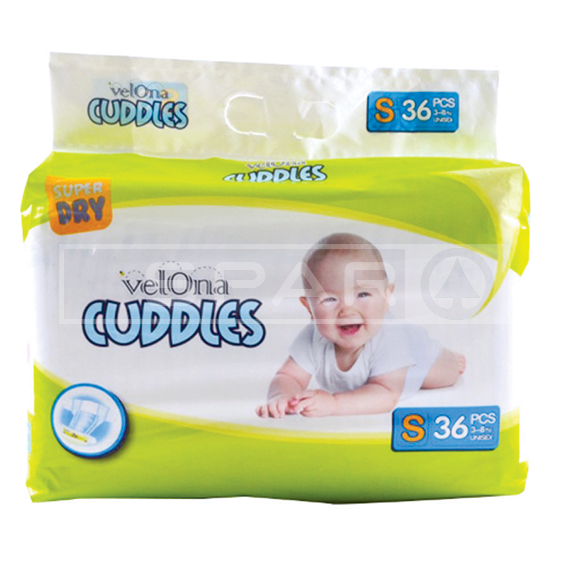 VELONA CUDDLES Baby Diaper (S), 36s - SPAR Sri Lanka